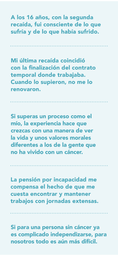 Testimonio de Victor Cruz Gras - enfermo de rabdomiosarcoma en el esternón