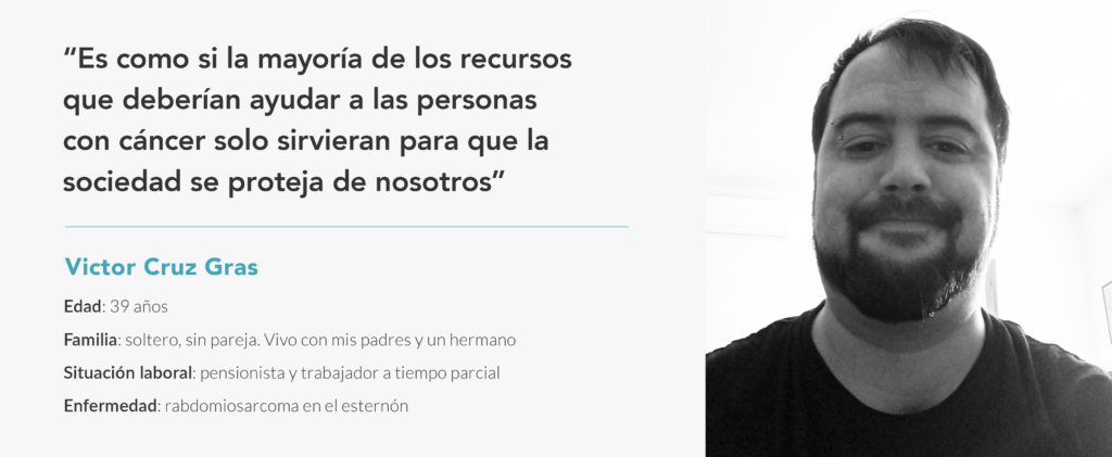 Testimonio de Victor Cruz Gras - enfermo de rabdomiosarcoma en el esternón